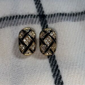 Avon clip on earrings & ring